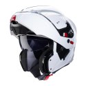 CABERG KASK SZCZĘKOWY FLIP-UP MODEL HORUS X SOLID KOLOR BIAŁY POŁYSK ROZMIAR M (PINLOCK W ZESTAWIE)