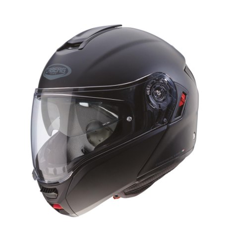 CABERG KASK SZCZĘKOWY FLIP-UP MODEL LEVO X SOLID KOLOR CZARNY MAT ROZMIAR XXL (PINLOCK W ZESTAWIE)