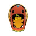 LEATT KASK MOTO 7.5 V24 (+GOGLE VELOCITY 4.5 GRATIS) HELMET KIT CITRUS KOLOR CZARNY/POMARAŃCZOWY/ŻÓŁTY FLUO ROZMIAR L (59-60 cm)