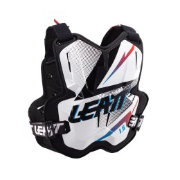LEATT OSŁONA KLATKI PIERSIOWEJ (BUZER) CHEST PROTECTOR 1.5 TORQUE BLACK/WHITE KOLOR CZARNY/BIAŁY ROZMIAR UNIWERSALNY