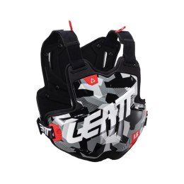 LEATT OSŁONA KLATKI PIERSIOWEJ (BUZER) CHEST PROTECTOR 1.5 TORQUE FORGE KOLOR SZARY/CZARNY/BIAŁY ROZMIAR UNIWERSALNY
