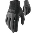 100 PROCENT RĘKAWICE CROSS/ENDURO CELIUM BLACK/GREY KOLOR CZARNY / SZARY ROZMIAR S