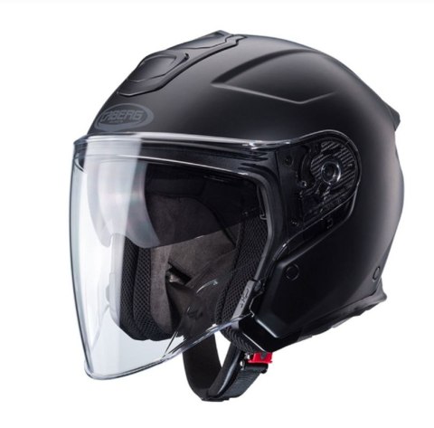 CABERG KASK OTWARTY JET OTWARTY FLYON II SOLID BLACK KOLOR CZARNY MAT ROZMIAR M CABERG KASK OTWARTY JET OTWARTY FLYON II SOLID BLACK KOLOR CZARNY MAT ROZMIAR M