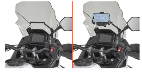 KAPPA POPRZECZKA DO ZAMONTOWANIA TOREB I MOCOWAŃ GPS / SMARTPHONE HONDA XL 750 TRANSALP '23, KAPPA POPRZECZKA DO ZAMONTOWANIA TOREB I MOCOWAŃ GPS / SMARTPHONE HONDA XL 750 TRANSALP '23,
