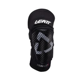 LEATT NAKOLANNIKI OCHRANIACZE KOLAN REAFLEX PRO KNEE GUARD BLACK KOLOR CZARNY ROZMIAR M