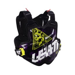 LEATT OSŁONA KLATKI PIERSIOWEJ (BUZER) CHEST PROTECTOR 1.5 TORQUE UV KOLOR FIOLETOWY/ŻÓŁTY FLUO ROZMIAR UNIWERSALNY