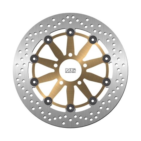 NG TARCZA HAMULCOWA PRZÓD SUZUKI GSX-F 750 '85-'88, GSX-R 750 '85-'87 (300X61X5MM) (5X10,25MM) PŁYWAJĄCA NG TARCZA HAMULCOWA PRZÓD SUZUKI GSX-F 750 '85-'88, GSX-R 750 '85-'87 (300X61X5MM) (5X10,25MM) PŁYWAJĄCA