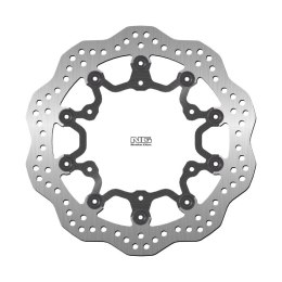 NG TARCZA HAMULCOWA PRZÓD YAMAHA XP 500 T-MAX '08-'11 (298X132X4MM) (6X8,25MM) WAVE PŁYWAJĄCA