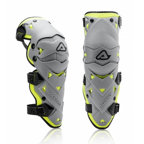 ACERBIS NAKOLANNIKI OCHRANIACZE KOLAN EVO 3.0 KOLOR SZARY / ŻÓŁTY FLUO ACERBIS NAKOLANNIKI OCHRANIACZE KOLAN EVO 3.0 KOLOR SZARY / ŻÓŁTY FLUO