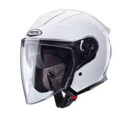 CABERG KASK OTWARTY JET OTWARTY FLYON II SOLID WHITE KOLOR BIAŁY POŁYSK ROZMIAR M