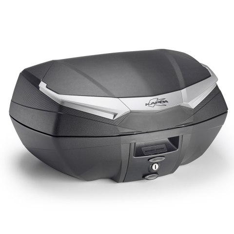 KAPPA KUFER CENTRALNY 49L MONOKEY K4900A K'VANGUARD ZE SREBRNYMI WSTAWKAMI - NOWOŚĆ