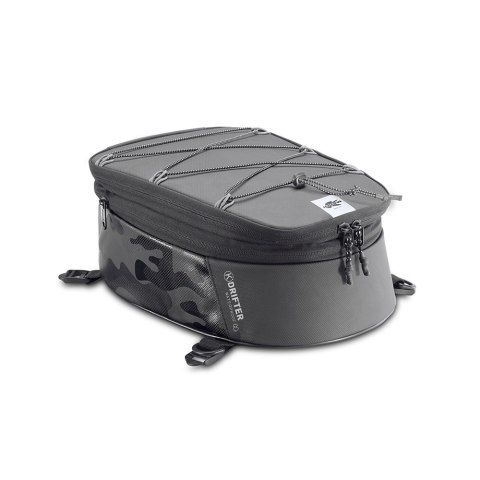 KAPPA TORBA NA SIEDZENIE K'DRIFTER 9-12L (WYS. 10-16CM X SZER. 24CM X DŁ. 32CM) KOLOR SZARY KAPPA TORBA NA SIEDZENIE K'DRIFTER 9-12L (WYS. 10-16CM X SZER. 24CM X DŁ. 32CM) KOLOR SZARY