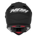 NOX KASK OFFROAD / TRAIL DUOSPORT (DUAL) N312 SOLID Z SZYBKĄ I BLENDĄ KOLOR CZARNY MAT ROZMIAR M