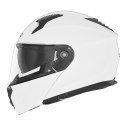 NOX KASK SZCZĘKOWY (FLIP-UP) Z BLENDĄ N968 KOLOR BIAŁY POŁYSK ROZMIAR M