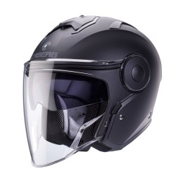 CABERG KASK OTWARTY JET Z BLENDĄ MODEL SOHO SOLID KOLOR CZARNY MAT ROZMIAR M