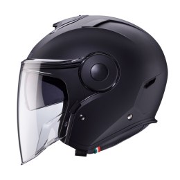 CABERG KASK OTWARTY JET Z BLENDĄ MODEL SOHO SOLID KOLOR CZARNY MAT ROZMIAR M