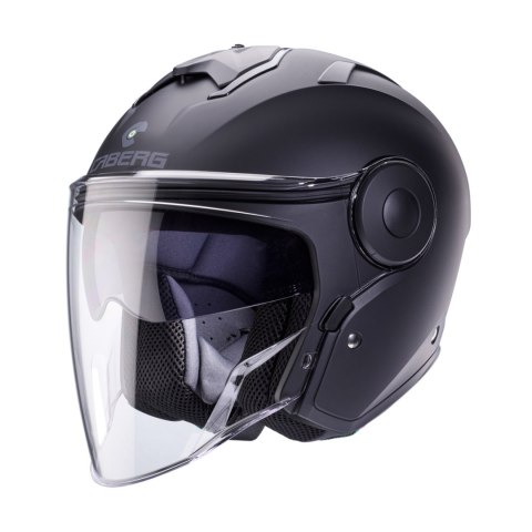 CABERG KASK OTWARTY JET Z BLENDĄ MODEL SOHO SOLID KOLOR CZARNY MAT ROZMIAR S CABERG KASK OTWARTY JET Z BLENDĄ MODEL SOHO SOLID KOLOR CZARNY MAT ROZMIAR S