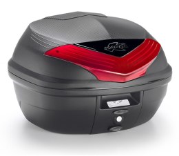 KAPPA KUFER CENTRALNY 35L MONOLOCK K355N2 Z CZERWONYMI ODBLASKAMI ( ZAWIERA PŁYTĘ ) - ZASTĘPUJE K355N