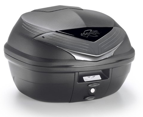 KAPPA KUFER CENTRALNY 35L MONOLOCK K355NT2 Z BIAŁYMI ODBLASKAMI ( ZAWIERA PŁYTĘ ) - ZASTĘPUJE K355NT