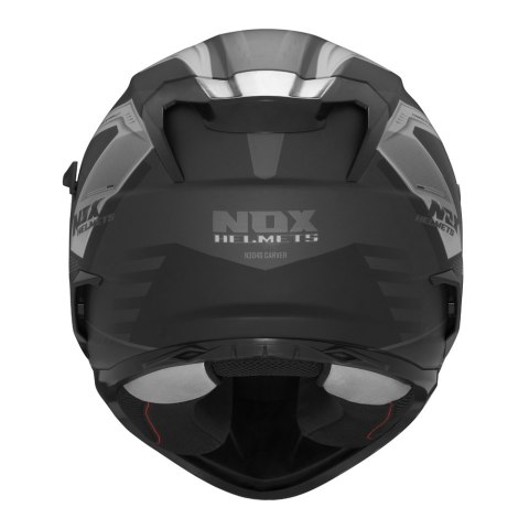 NOX KASK INTEGRALNY (FULL FACE) Z BLENDĄ N304S CARVER KOLOR CZARNY/TYTANOWY MAT ROZMIAR L NOX KASK INTEGRALNY (FULL FACE) Z BLENDĄ N304S CARVER KOLOR CZARNY/TYTANOWY MAT ROZMIAR L