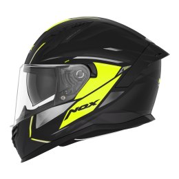 NOX PROMOCJA KASK INTEGRALNY (FULL FACE) Z BLENDĄ N401 XENO KOLOR CZARNY/ŻÓŁTY FLUO MAT ROZMIAR XL
