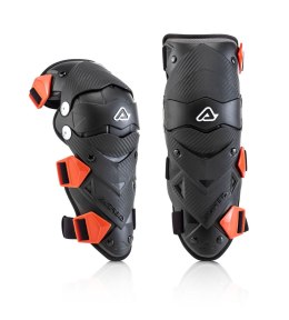 ACERBIS NAKOLANNIKI OCHRANIACZE KOLAN IMPACT EVO JUNIOR (DZIECIĘCE) KOLOR CZARNY / CZERWONY
