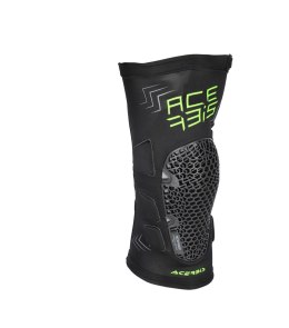 ACERBIS NAKOLANNIKI OCHRANIACZE KOLAN MTB SKAY KOLOR CZARNY / ŻÓŁTY NEON ROZMIAR L/XL