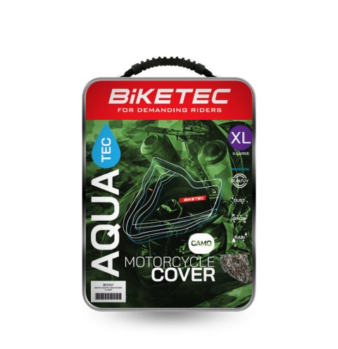 BIKETEC PROMOCJA POKROWIEC WODOODPORNY AQUATEC NA MOTOCYKL KOLOR CAMO ROZMIAR L (SPORT) BIKETEC PROMOCJA POKROWIEC WODOODPORNY AQUATEC NA MOTOCYKL KOLOR CAMO ROZMIAR L (SPORT)