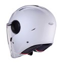 CABERG KASK OTWARTY JET Z BLENDĄ MODEL SOHO SOLID KOLOR BIAŁY POŁYSK ROZMIAR M