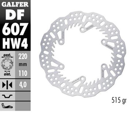 GALFER TARCZA HAMULCOWA TYŁ KTM SX/EXC/SX-F/EXC-F '93-'23; GS/MX/LC4 '93-'23; GAS GAS EC/EC-F/MC/MC-F '21-'24; HUSQVARNA TC/TE/T GALFER TARCZA HAMULCOWA TYŁ KTM SX/EXC/SX-F/EXC-F '93-'23; GS/MX/LC4 '93-'23; GAS GAS EC/EC-F/MC/MC-F '21-'24; HUSQVARNA TC/TE/T