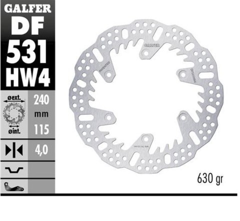 GALFER TARCZA HAMULCOWA TYŁ YAMAHA YZ 125 '22-'24; YZ 250 '22-'24; YZ 250F '21-'24; YZ 450F '20-'24; WR 250F '17-'24; WR 450F '2 GALFER TARCZA HAMULCOWA TYŁ YAMAHA YZ 125 '22-'24; YZ 250 '22-'24; YZ 250F '21-'24; YZ 450F '20-'24; WR 250F '17-'24; WR 450F '2