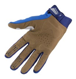 KENNY RACING RĘKAWICE CROSS/ENDURO MODEL TITANIUM BLUE KOLOR NIEBIESKI/BIAŁY ROZMIAR S