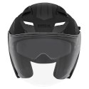 NOX PROMOCJA KASK OTWARTY JET Z BLENDĄ N130 KLINT KOLOR CZARNY/SZARY/BIAŁY MAT ROZMIAR M