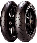 PIRELLI KOMPLET OPON (2291900/23) 120/70ZR17 DIABLO ROSSO II (K) 58W) TL M/C PRZÓD DOT 2023 + (2068700/23) 190/55ZR17 DIABLO ROS