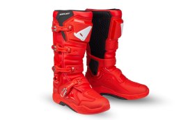 UFO 2024/09 BUTY XANDER CROSS / OFFROAD Z ZAWIASEM KOLOR CZERWONY ROZMIAR 45 - KOLEKCJA 2025