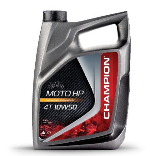 CHAMPION OLEJ SILNIKOWY MOTO HP 4T 10W50 4L MA2 PÓŁSYNTYCZNY (AKC)