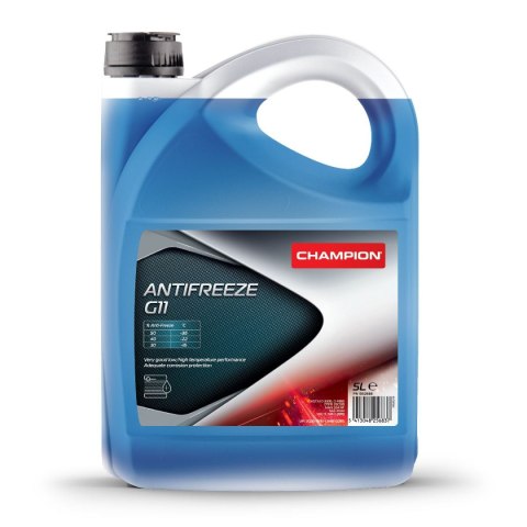 CHAMPION PŁYN DO CHŁODNICY ANTIFREEZE G11 5L CHAMPION PŁYN DO CHŁODNICY ANTIFREEZE G11 5L