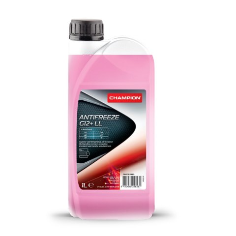 CHAMPION PŁYN DO CHŁODNICY ANTIFREEZE G12+ LL 1L CHAMPION PŁYN DO CHŁODNICY ANTIFREEZE G12+ LL 1L