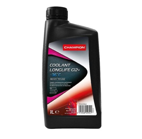 CHAMPION PŁYN DO CHŁODNICY COOLANT G12+ LL -36°C 1L CHAMPION PŁYN DO CHŁODNICY COOLANT G12+ LL -36°C 1L