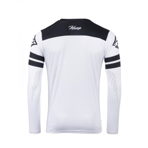 KENNY RACING KOSZULKA CROSS/ENDURO MODEL TRACK DIRT WHITE KOLOR BIAŁY/CZARNY ROZMIAR XXXL KENNY RACING KOSZULKA CROSS/ENDURO MODEL TRACK DIRT WHITE KOLOR BIAŁY/CZARNY ROZMIAR XXXL