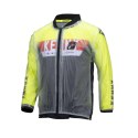 KENNY RACING KURTKA PRZECIWDESZCZOWA KID / JUNIOR / DZIECIĘCA KOLOR TRANSPARENTNY/CZARNY ROZMIAR 8/10