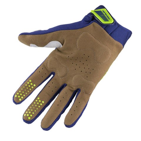 KENNY RACING RĘKAWICE CROSS/ENDURO MODEL TITANIUM NAVY KOLOR NIEBIESKI/ŻÓŁTY FLUO ROZMIAR L KENNY RACING RĘKAWICE CROSS/ENDURO MODEL TITANIUM NAVY KOLOR NIEBIESKI/ŻÓŁTY FLUO ROZMIAR L