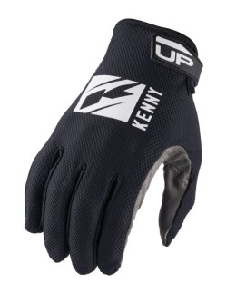 KENNY RACING RĘKAWICE CROSS/ENDURO MODEL UP BLACK KOLOR CZARNY/BIAŁY ROZMIAR M