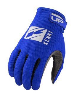 KENNY RACING RĘKAWICE CROSS/ENDURO MODEL UP BLUE KOLOR NIEBIESKI/BIAŁY ROZMIAR M