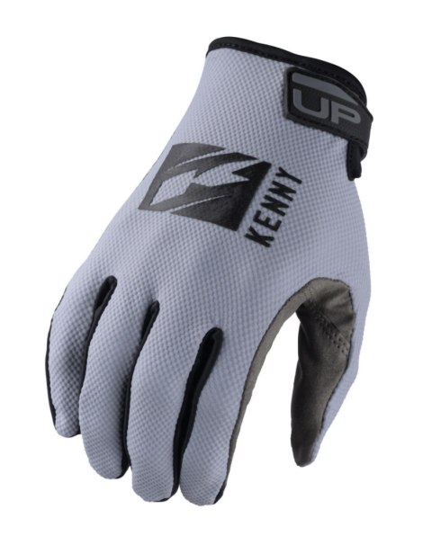 KENNY RACING RĘKAWICE CROSS/ENDURO MODEL UP GREY KOLOR SZARY/CZARNY ROZMIAR M KENNY RACING RĘKAWICE CROSS/ENDURO MODEL UP GREY KOLOR SZARY/CZARNY ROZMIAR M