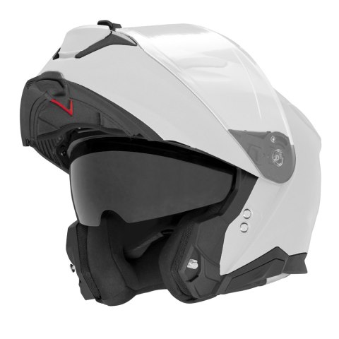 NOX KASK SZCZĘKOWY (FLIP-UP) Z BLENDĄ N967 SOLID KOLOR BIAŁY POŁYSK ROZMIAR L NOX KASK SZCZĘKOWY (FLIP-UP) Z BLENDĄ N967 SOLID KOLOR BIAŁY POŁYSK ROZMIAR L