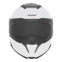 NOX KASK SZCZĘKOWY (FLIP-UP) Z BLENDĄ N967 SOLID KOLOR BIAŁY POŁYSK ROZMIAR L
