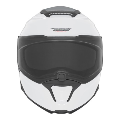 NOX KASK SZCZĘKOWY (FLIP-UP) Z BLENDĄ N967 SOLID KOLOR BIAŁY POŁYSK ROZMIAR L NOX KASK SZCZĘKOWY (FLIP-UP) Z BLENDĄ N967 SOLID KOLOR BIAŁY POŁYSK ROZMIAR L