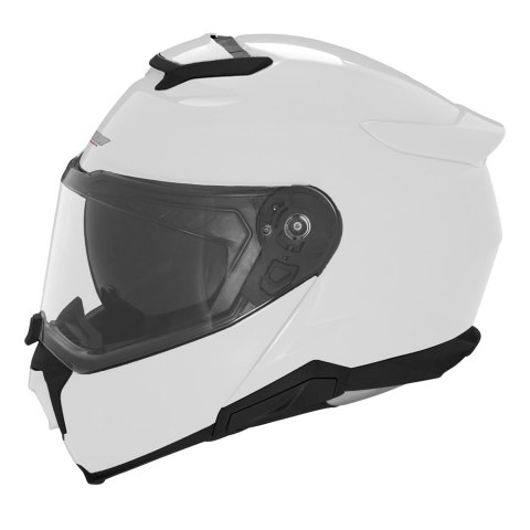 NOX KASK SZCZĘKOWY (FLIP-UP) Z BLENDĄ N967 SOLID KOLOR BIAŁY POŁYSK ROZMIAR L NOX KASK SZCZĘKOWY (FLIP-UP) Z BLENDĄ N967 SOLID KOLOR BIAŁY POŁYSK ROZMIAR L