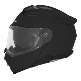 NOX KASK SZCZĘKOWY (FLIP-UP) Z BLENDĄ N967 SOLID KOLOR CZARNY POŁYSK ROZMIAR M